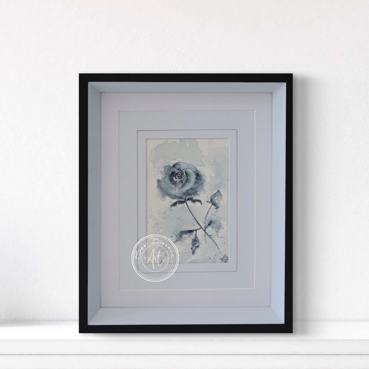 "Payne's Grey Rose"